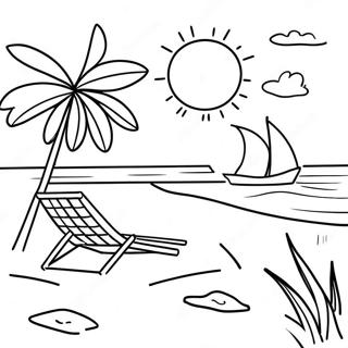 Sunny Day Coloring Pages