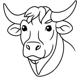 Bull Coloring Pages