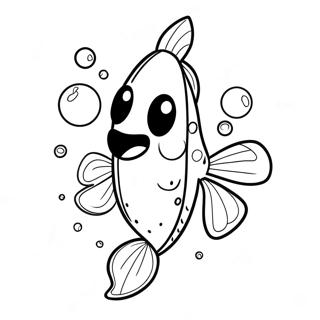 Fishstick Fortnite Coloring Pages