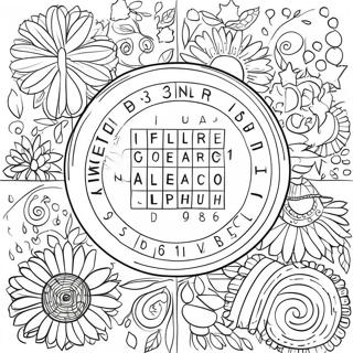 Word Search Coloring Page 13331-10951