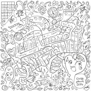 Fun Word Search Coloring Page 13332-10955