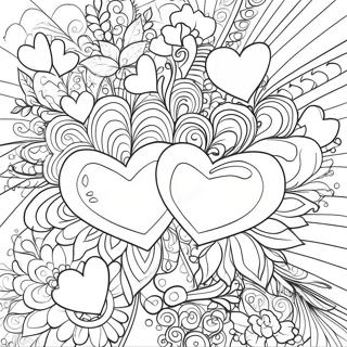 Hearts Coloring Page 13381-10991