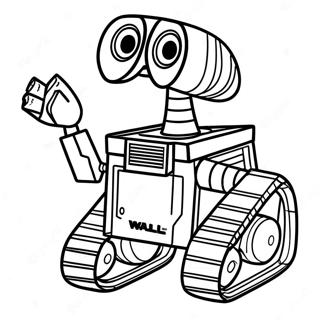 Wall E Coloring Pages