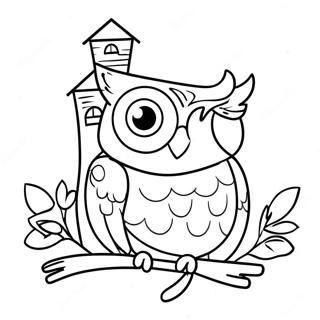 Owl House Coloring Page 1341-1066