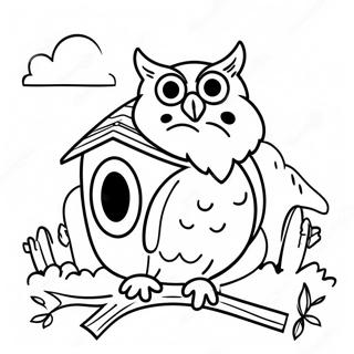 Owl House Coloring Page 1341-1068