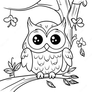 Magical Owl House Coloring Page 1342-1069