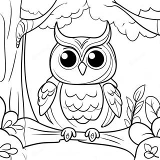 Magical Owl House Coloring Page 1342-1071