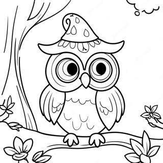 Magical Owl House Coloring Page 1342-1188