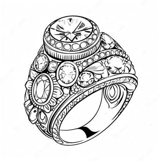 Jewelry Coloring Page 13431-11031