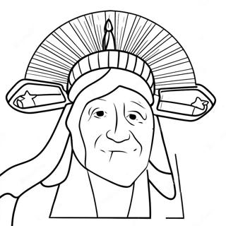 American Symbols Coloring Page 13461-11060