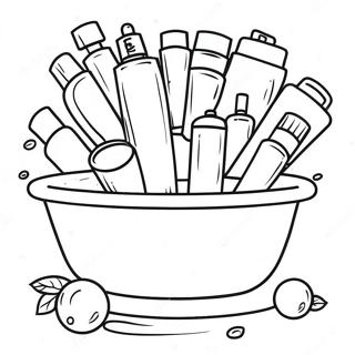 Bathroom Coloring Pages