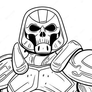 Doom Coloring Page 13501-11084