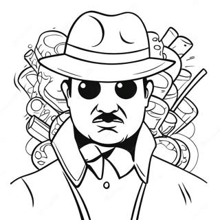 Gangster Graffiti Coloring Pages