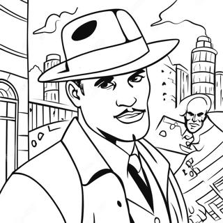 Gangster Graffiti Coloring Page 1351-1191