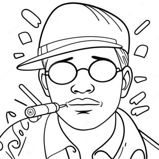 Gangster Graffiti Coloring Page 1351-1192