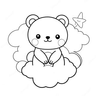 Rilakkuma Coloring Pages