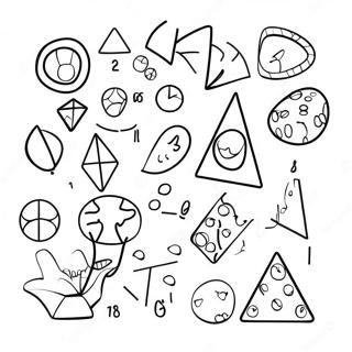 Colorful Math Problems Coloring Page 13642-11202