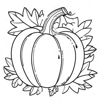 Fall Pumpkin Coloring Pages