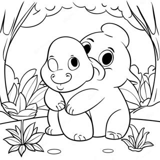 Banban Chapter 4 Garten Of Banban Coloring Pages