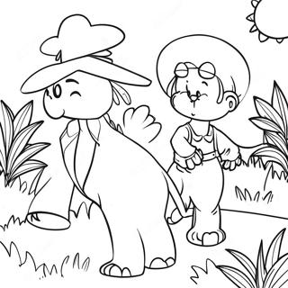 Banban Chapter 4 Garten Of Banban Coloring Page 13671-11227