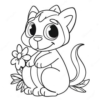 Banban Chapter 4 Garten Of Banban Coloring Pages