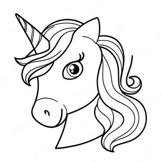 Unicorn Girl Coloring Page 13701-11246