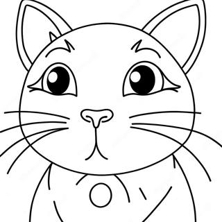 Black Cat Coloring Pages