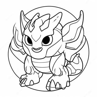 Bakugan Coloring Page 1371-1205