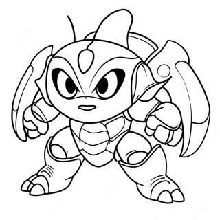 Bakugan Coloring Page 1371-1206