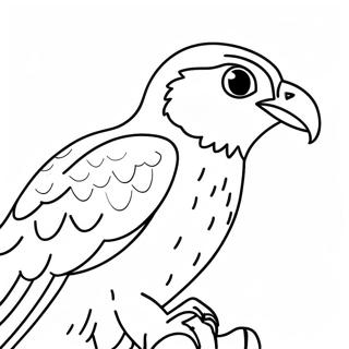 Peregrine Falcon Coloring Pages