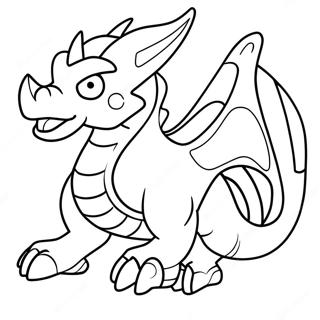 Drago Bakugan Coloring Page 1372-1088