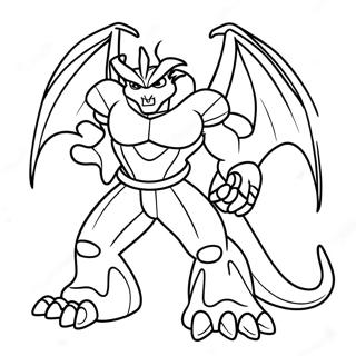 Drago Bakugan Coloring Page 1372-1209