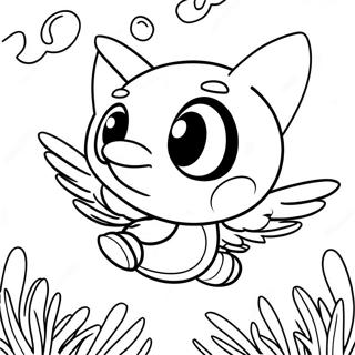 Charming Kwami Flying Coloring Page 13732-11272