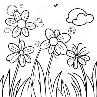 First Day Of Spring Coloring Pages