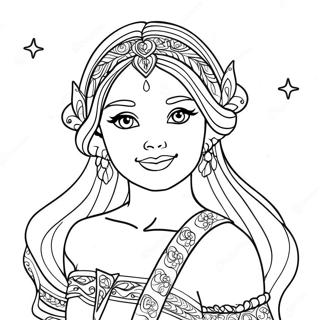 Mira With Sparkling Stars Coloring Page 13792-11322