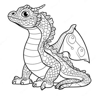 Water Dragon Coloring Page 13801-11326