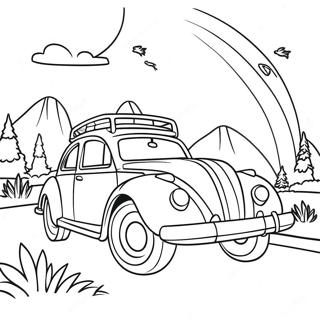 Road Trip Adventure Coloring Page 13811-11335