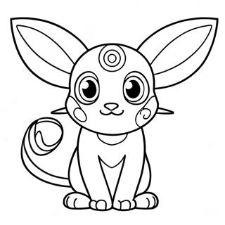 Umbreon Coloring Pages