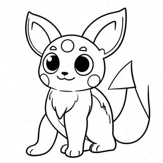 Umbreon Coloring Page 13821-11344