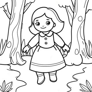 Goldilocks And The Three Bears Coloring Pages