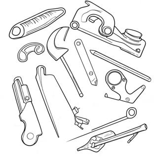 Tools Coloring Pages