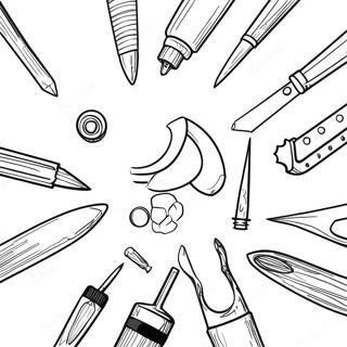 Tools Coloring Page 13871-11384