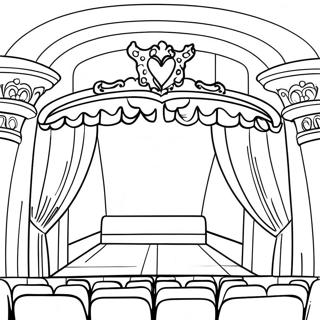 Theatre Coloring Pages