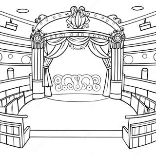 Theatre Coloring Page 13891-11400