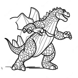 Godzilla 2021 Coloring Pages