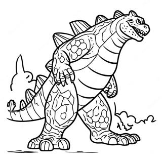 Godzilla 2021 Coloring Page 13901-11402