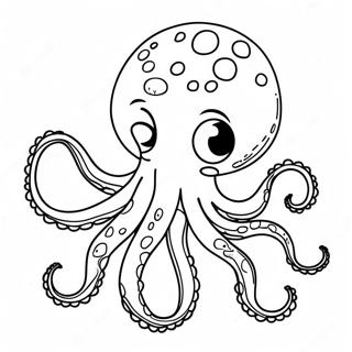 Octopus Coloring Page 1391-1218