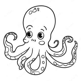 Octopus Coloring Page 1391-1219