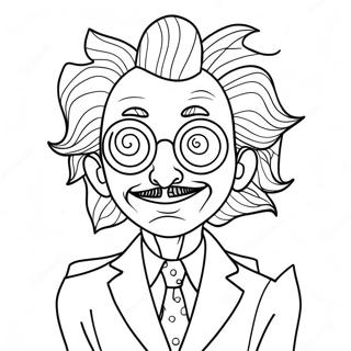 Tim Burton Coloring Pages