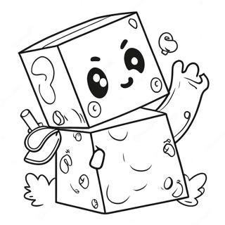 Boxy Boo Coloring Pages